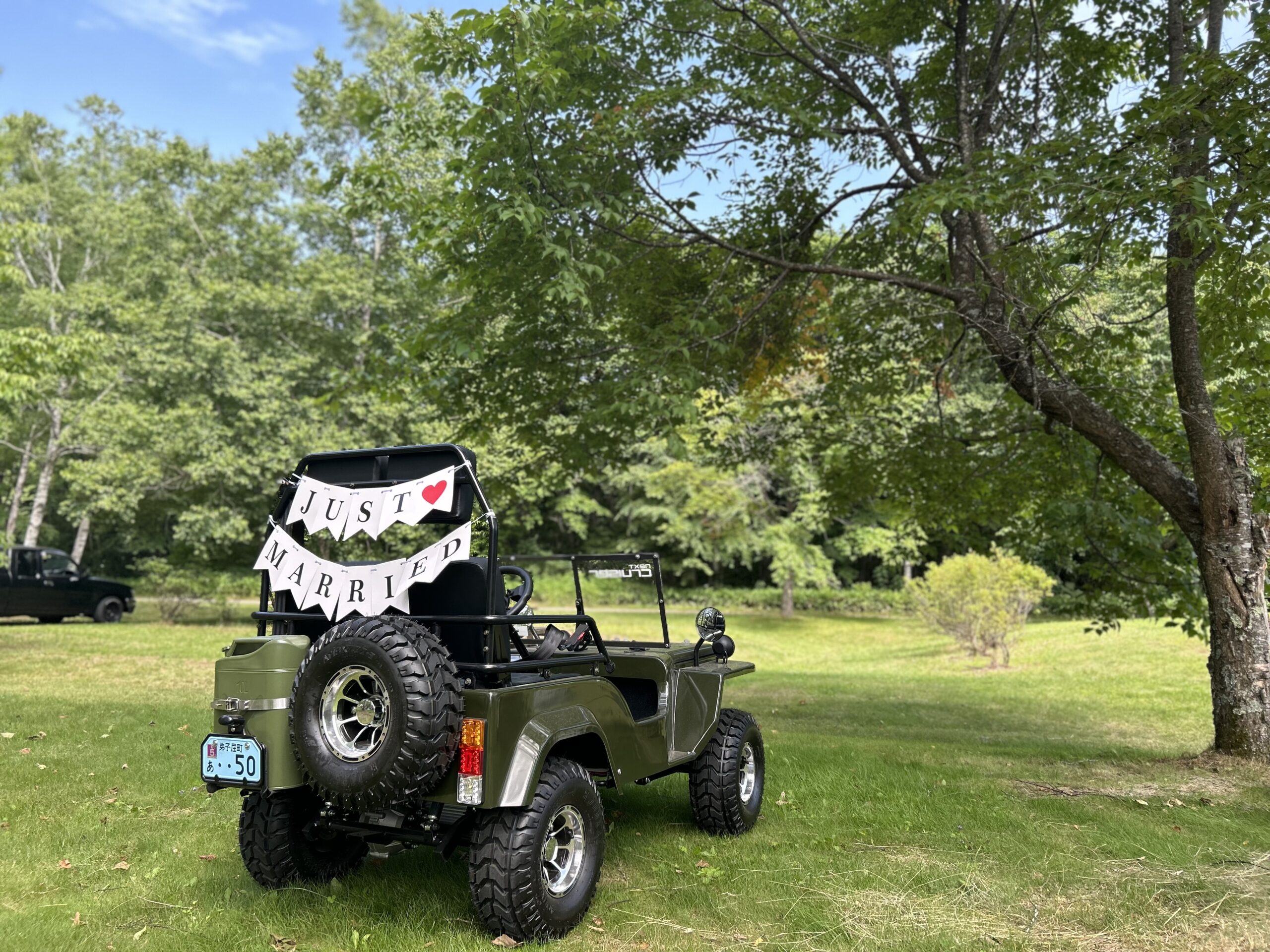 こちらのミニカーでご入場